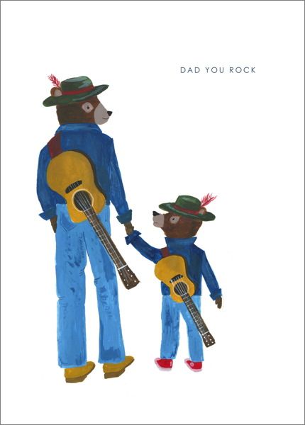 [HC-C-014] Card-Dad You Rock