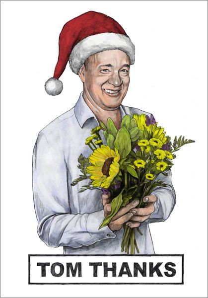 [QG-XC-005] Card-Tom Thanks Christmas