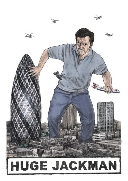 [QG-C-CP004] Card-Huge Jackman