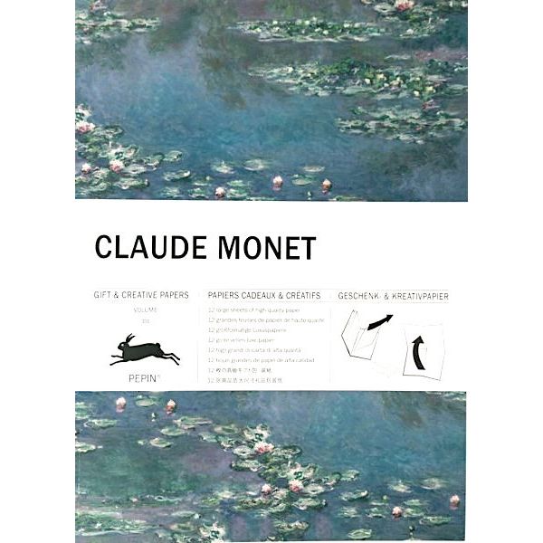 [PP-WBK-WB101] Gift and Creative Papers Book-Claude Monet