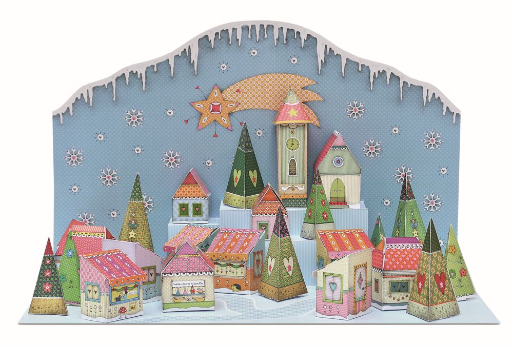 [KV-XCAL-1-11734] Advent Cal-3D-Christmas Market