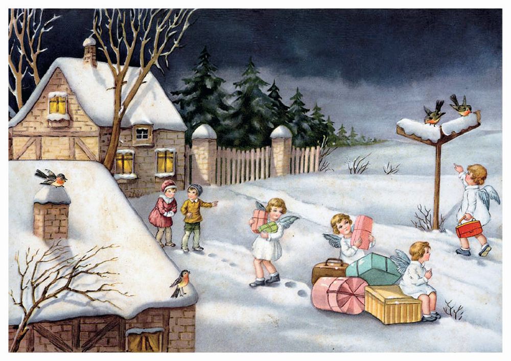 [KV-XCAL-4-10398] Advent Cal-Poster-Angels on Journey 