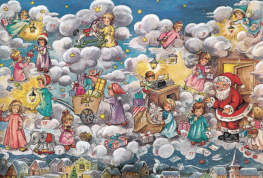 [KV-XCAL-6-12289] Advent Cal-Card-Heaven's Workshop