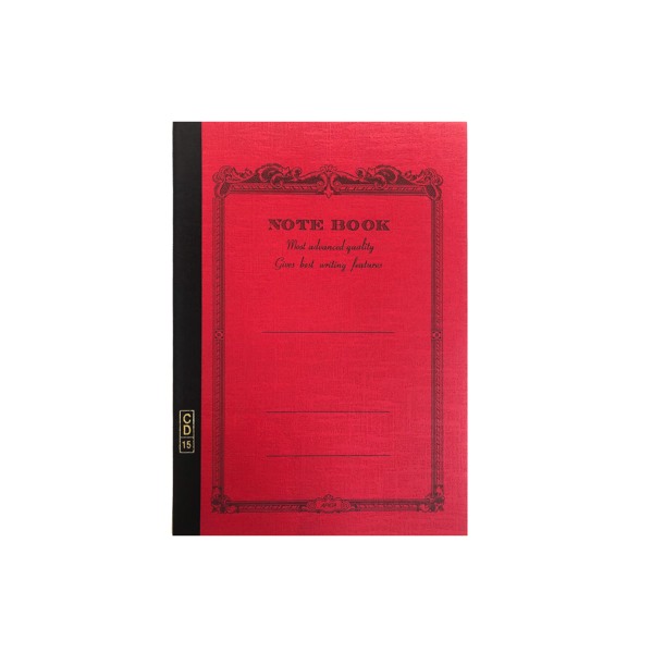 [AA-C5-CD10RN] CD Notebook-A6 Lined Red