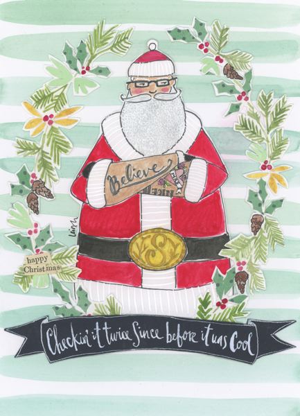 [CG-XC-PT009] Card-Checkin' it Twice