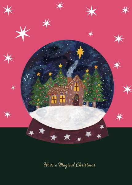 [HC-XC-282] Card-House Globe