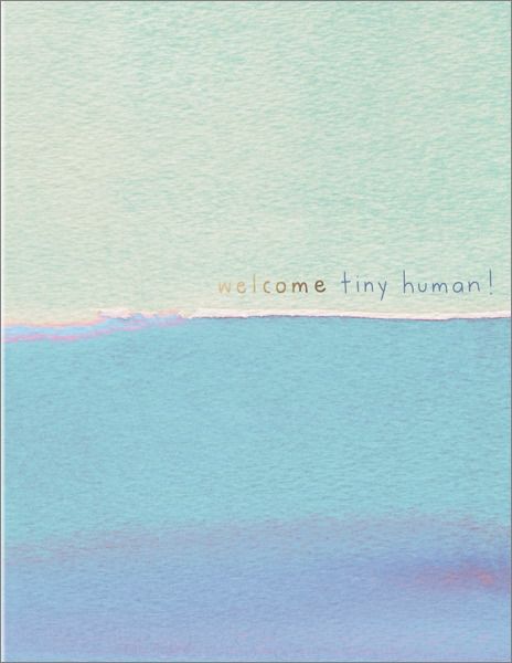 [EF-C-BA0508] Foil Card-Welcome Tiny Human