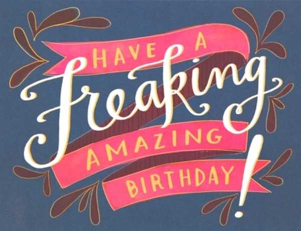 [EM-C-02014] Card-Freaking Amazing Birthday