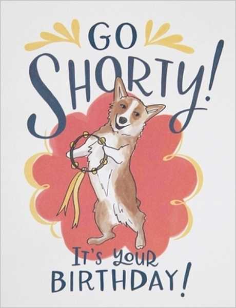 [EM-C-02011] Card-Go Shorty Birthday