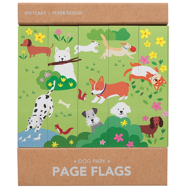 [GO-SS-PFB004] Page Flags-Dog Park