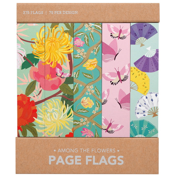 [GO-SS-PFB006] Page Flags-Among the Flowers
