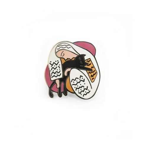 [NG-LP-HM017] Enamel Pin-Catisse Hug