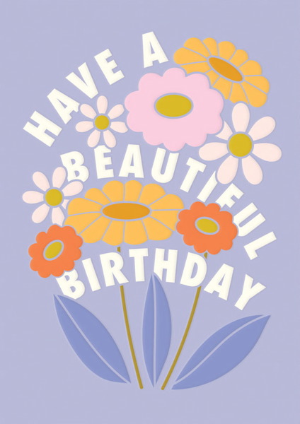 [OD-C-EOW5330] Card-Beautiful Birthday