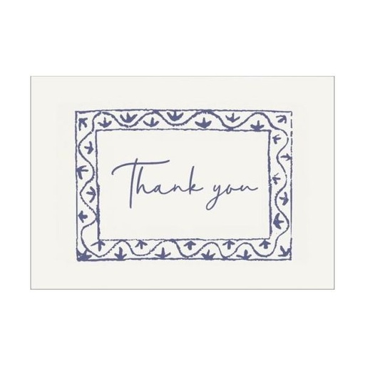 [AV-MC-AP292] Mini Card-Thank you