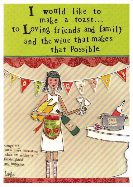 [CG-C-PT029] Card-Make A Toast