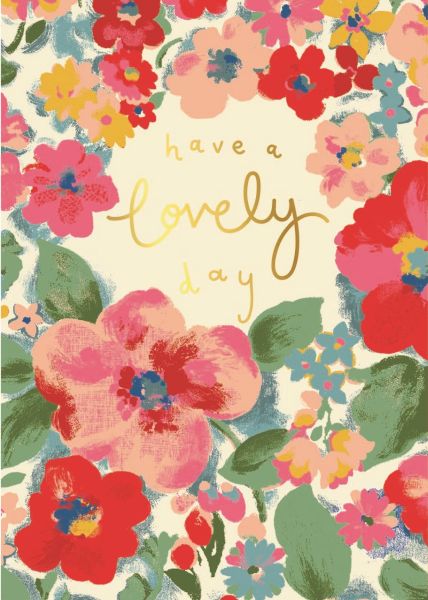 [CK-C-4924] Foil Card-Have A Lovely Day