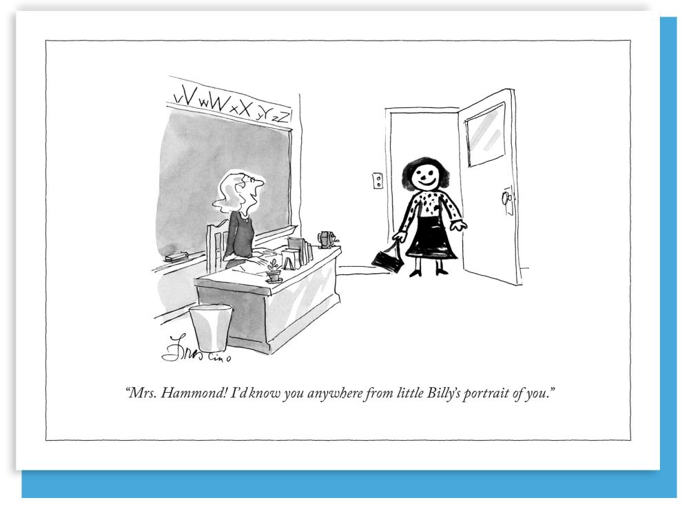 [NY-C-A018] Card-Billy's Portrait  