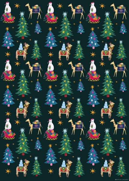 [HC-XW-006] Wrap-Christmas Animals