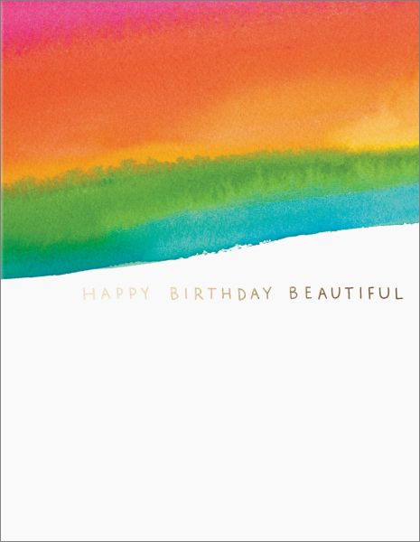 [EF-C-BD0228] Foil Card-Beautiful Birthday