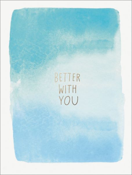 [EF-C-FL0104] Foil Card-Better With You