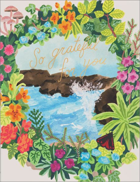 [RC-C-KRL2344F] Foil Card-Ocean Vignette