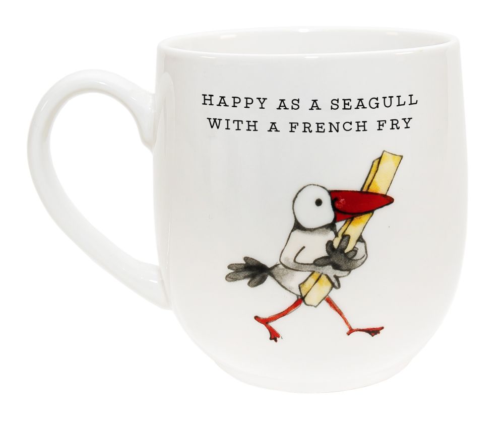 [TW-LC-CC001] Fine Bone China Cup-French Fry