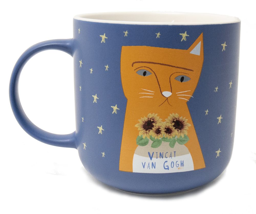 [NG-LMC-VV004] Bone China Cup-Vincat van Gogh