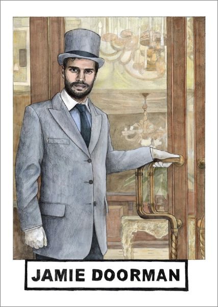 [QG-C-CP338] Card-Jamie Doorman