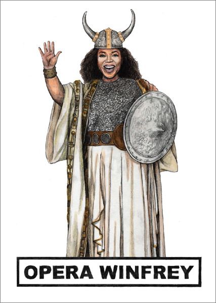 [QG-C-CP347] Card-Opera Winfrey