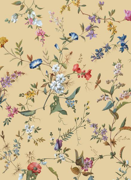 [MC-W-WK-VA007] Wrap-Floral On Gold