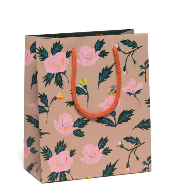 [RC-W-WBM-EMY2378] Gift Bag Medium-Rainbow Roses