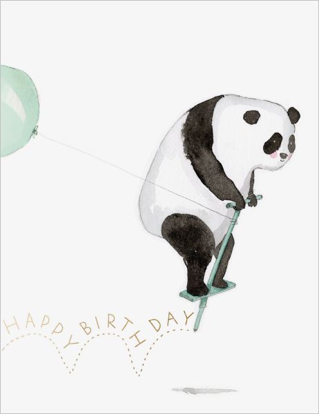 [EF-C-BD0266] Foil Card-Pogo Panda