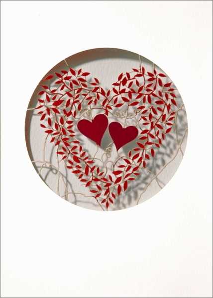[FO-VPM014] Card-Two Red Hearts