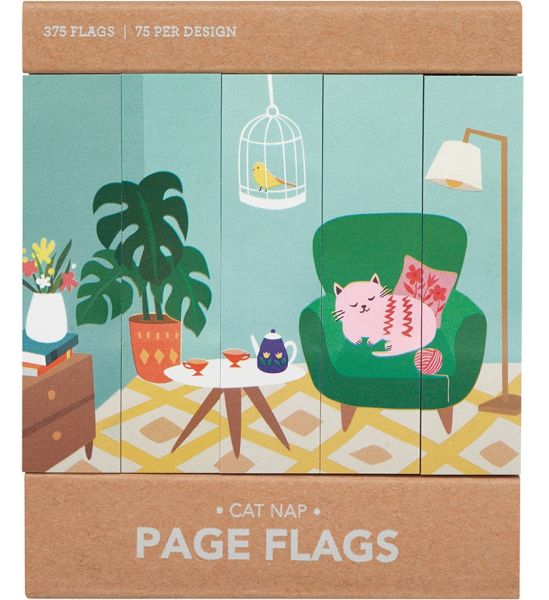 [GO-SS-PF010] Page Flags-Cat Nap