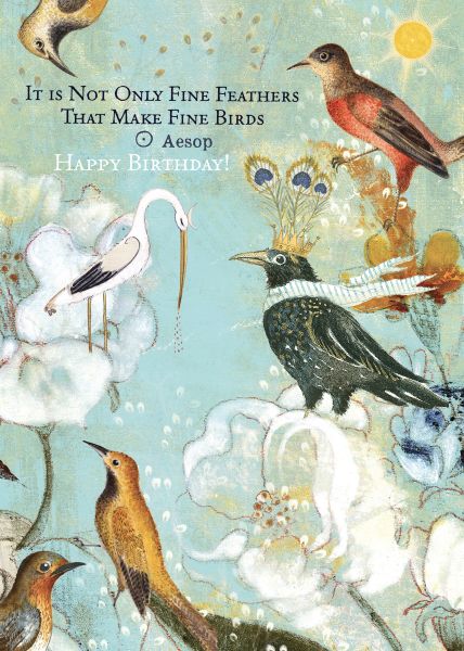 [SB-C-546] Card-Fine Feathers