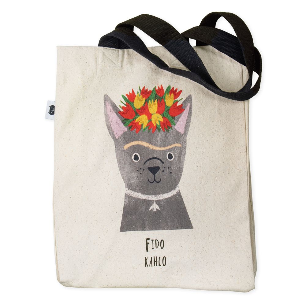 [NG-LBD-FK001] Large Tote-Fido Kahlo