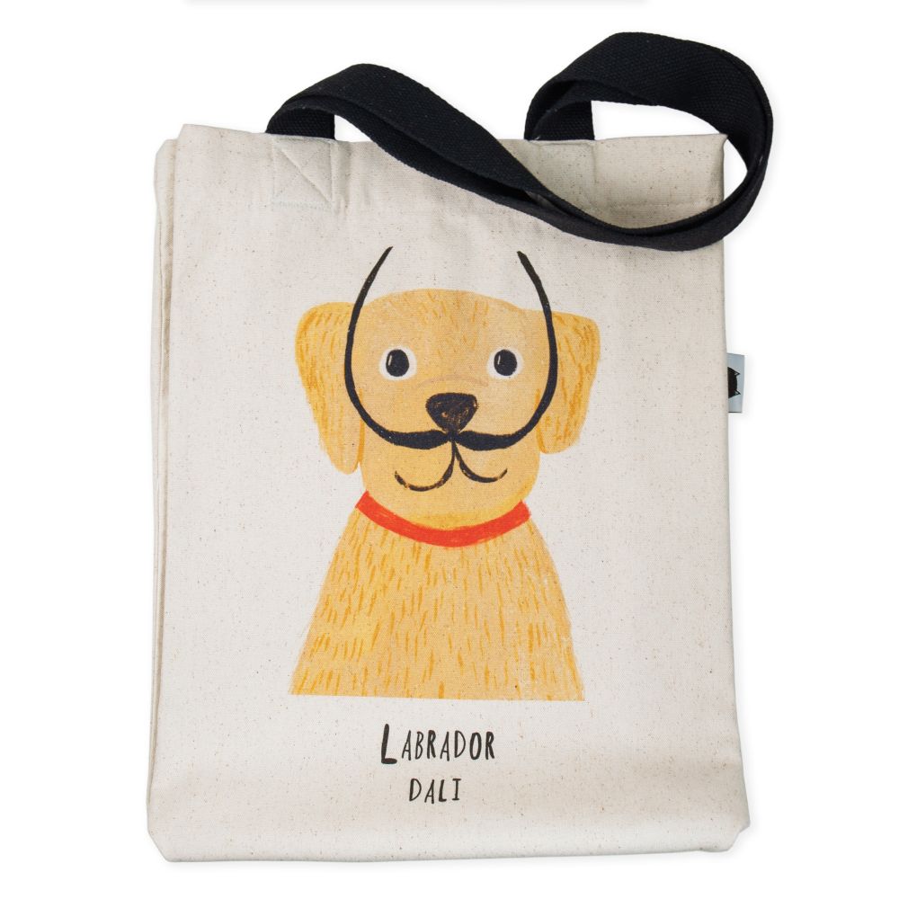 [NG-LBD-SD003] Large Tote-Labrador Dali