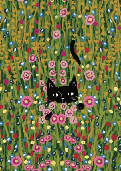 [NG-CC-GK062] Card-Klimt Garden