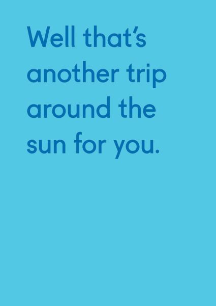 [OD-C-TP5276] Card-Another Trip Around The Sun