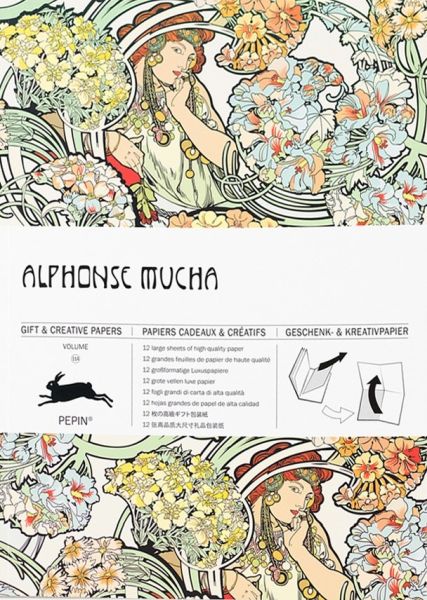 [PP-WBK-WB114] Gift and Creative Papers Book-Alphonsa Mucha