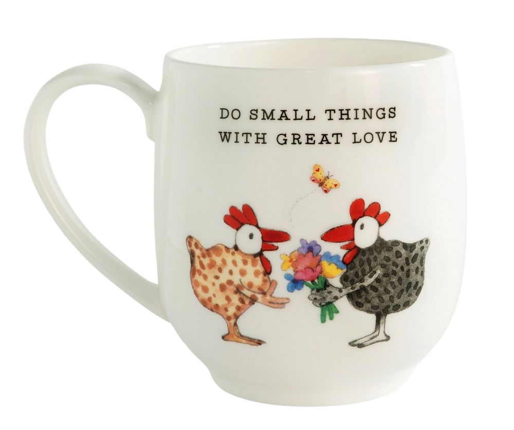 [TW-LC-CC008] Fine Bone China Cup-Love