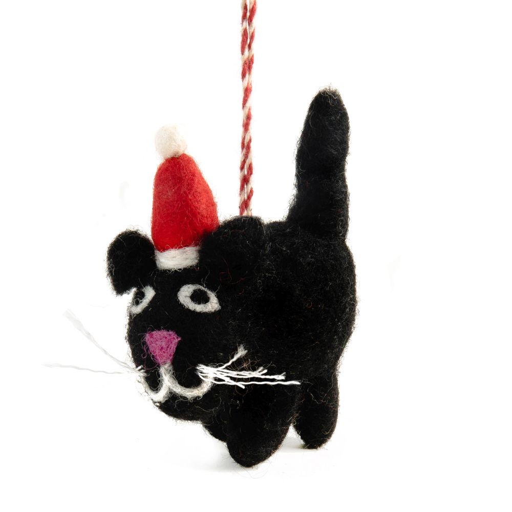 [GI-XD-DCA001] Charity Decoration-Felt Cat Blackie