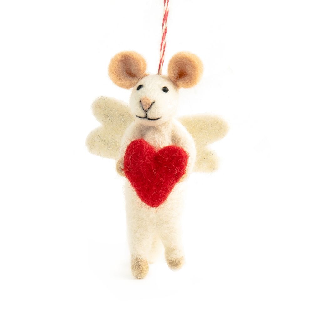 [GI-XD-DMS003] Charity Decoration-Felt Mouse Angelica