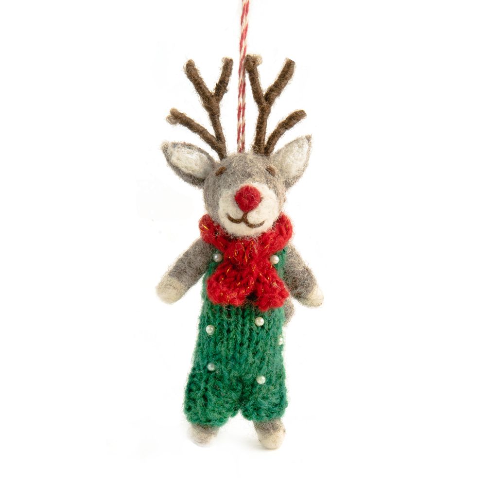 [GI-XD-DRD002] Decoration-Felt Reindeer Rocco