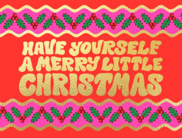 [RC-XC-PER2590F] Foil Card-Christmas Sweater