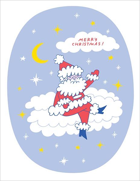 [GT-XC-388] Card-Cloud Santa