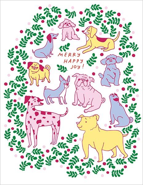 [GT-XC-393] Card-Joy Dogs