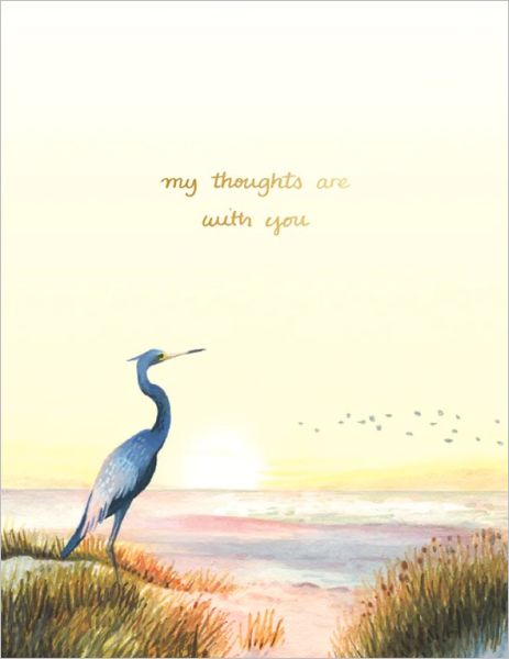 [JJ-C-154] Foil Card-My Thoughts Are With You