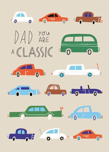 [OD-CFD-SVG7099] Foil Card-Classic Dad