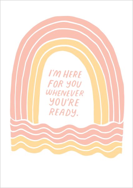 [GT-C-SY239] Card-Here For You